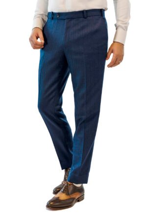 Blue Flannel Trouser