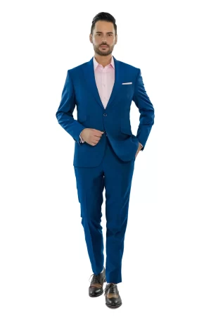 Mid Blue Suit